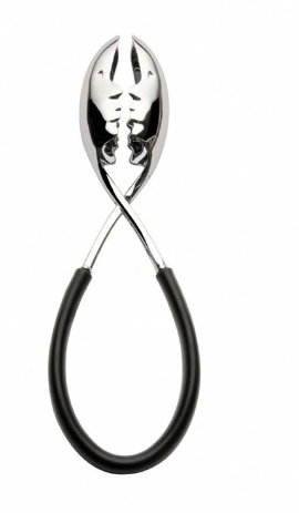 Kiss Salad Tongs Black