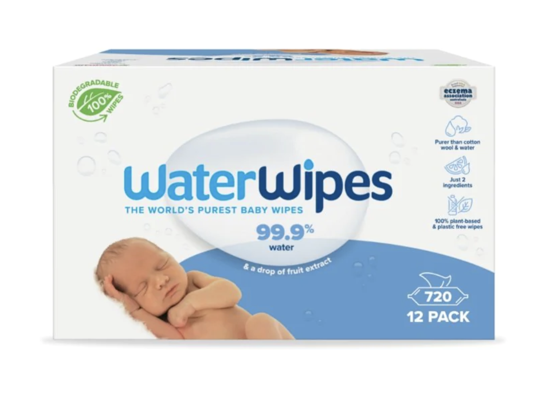 Essential safe water wipes