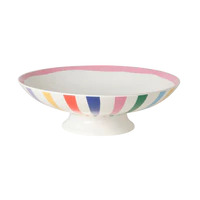 In The Roundhouse | Stripe Footed Bowl