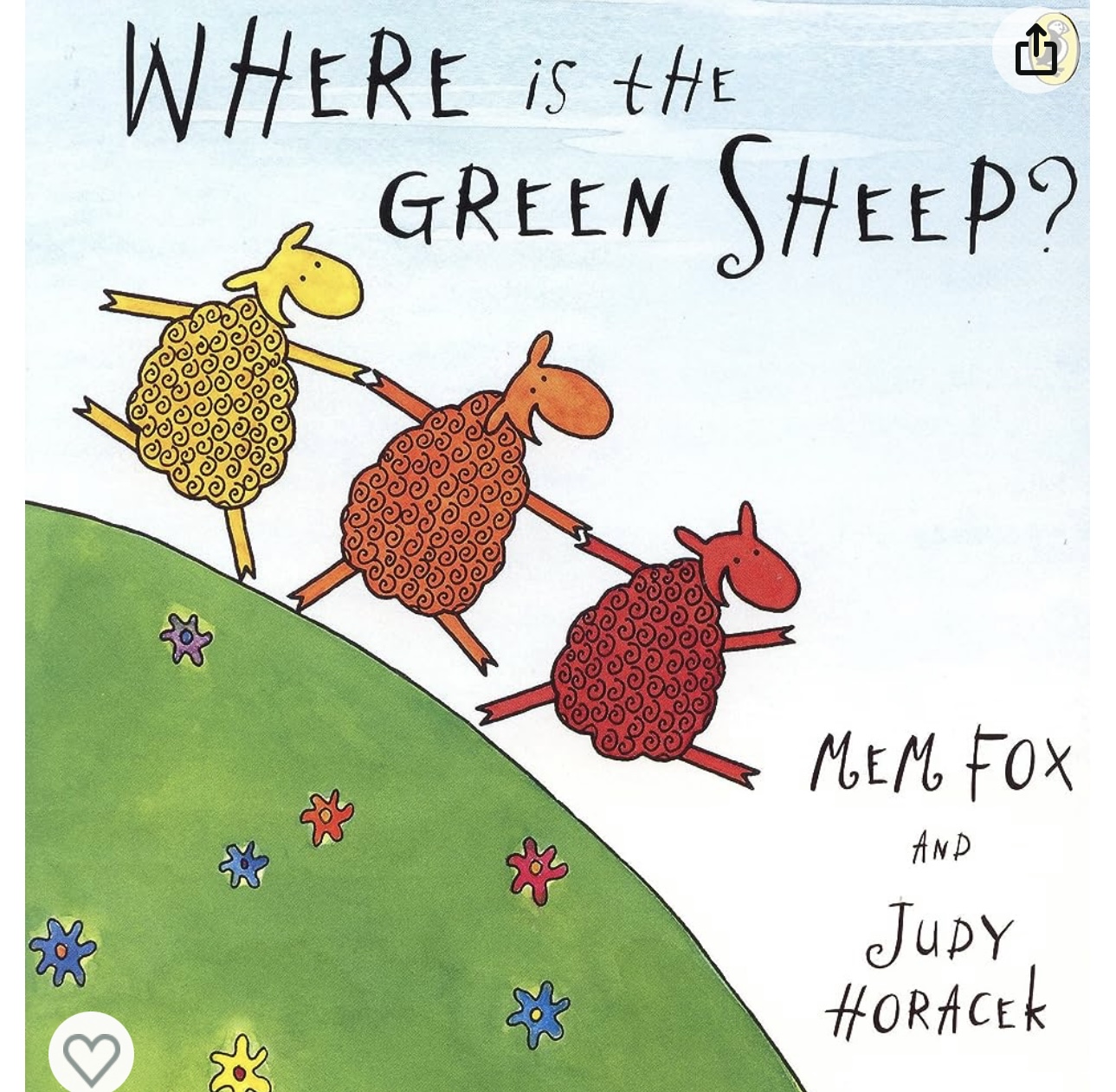 Where is the green sheep board book