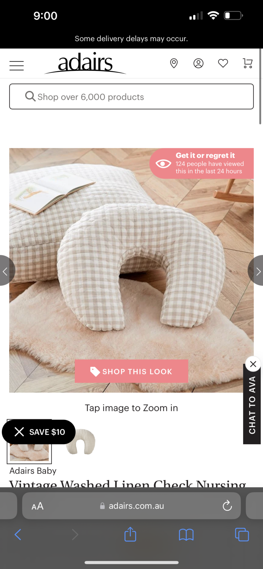 Nursing pillow