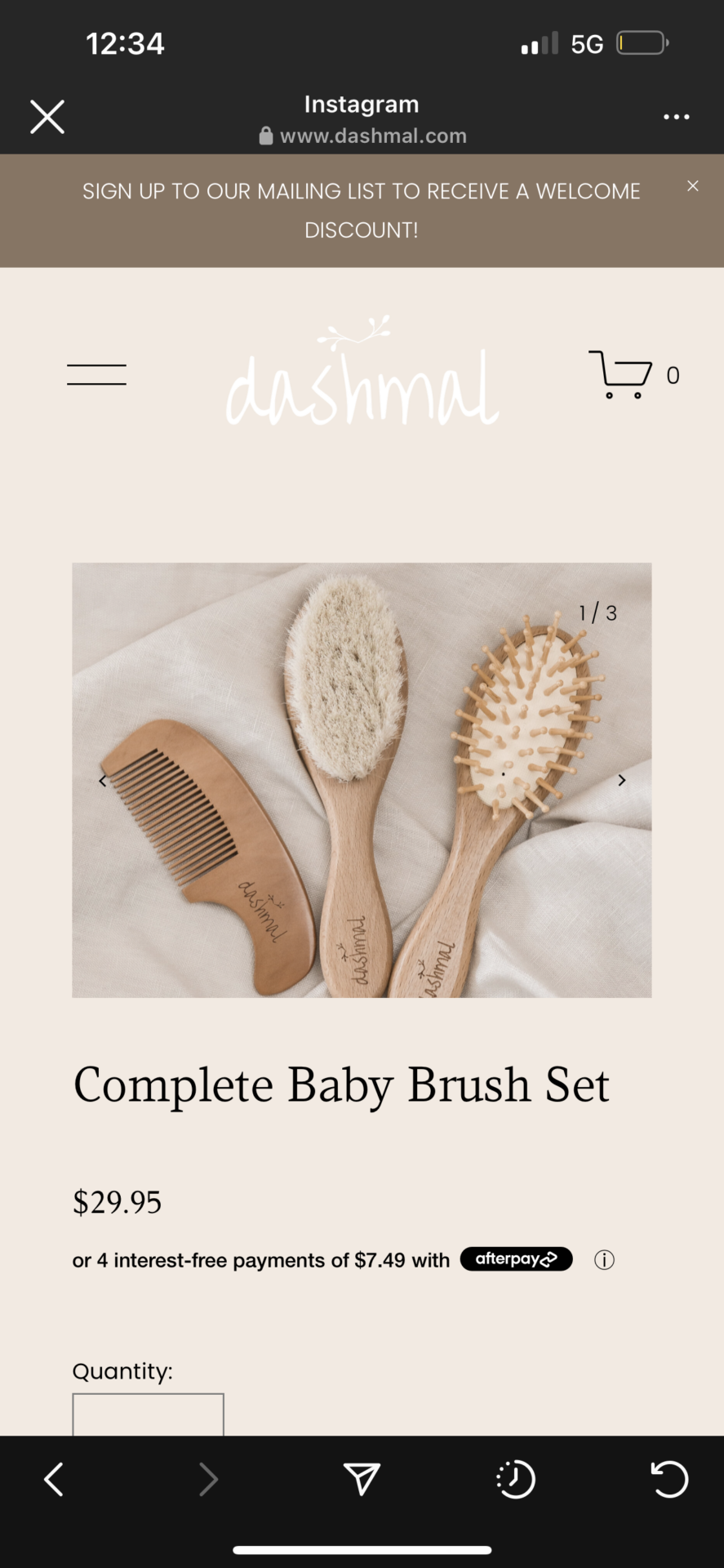 Complete Baby Brush Set