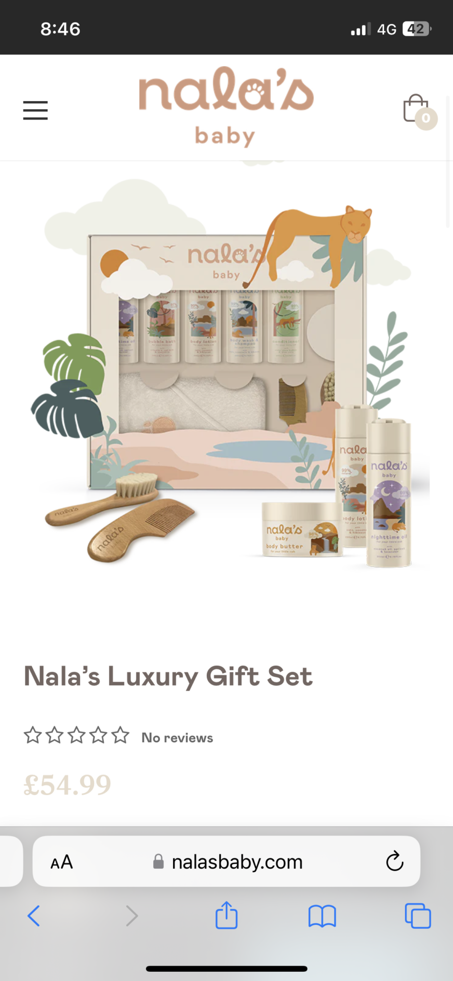 Nalas baby gift set