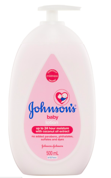 Johnson's baby lotion