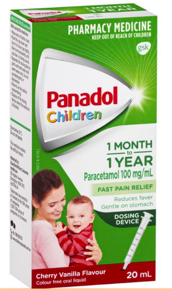 Children's Panadol - 1 month to 1 year