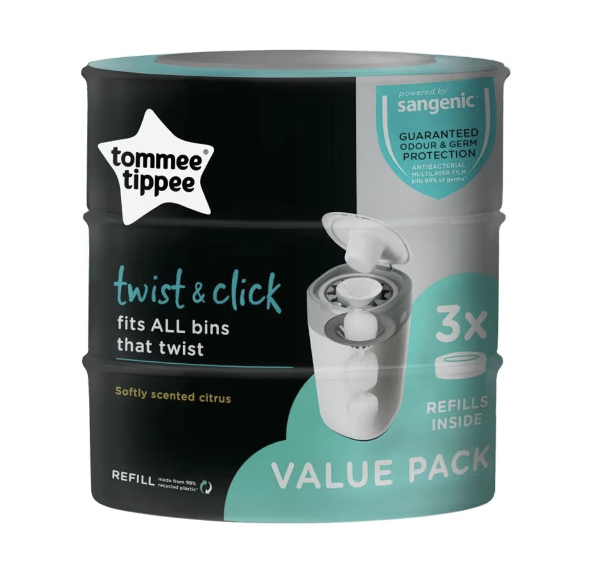 Tommee Tippee Nappy Disposal - Refill