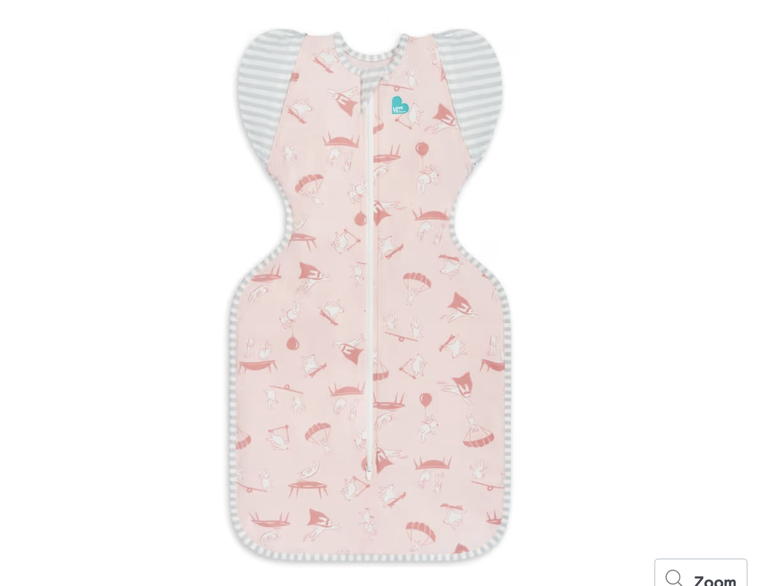 Love To Dream Swaddle Up: Daredevil Bunny Pink - Medium