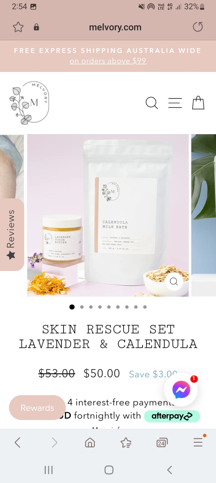 Baby skin rescue kit