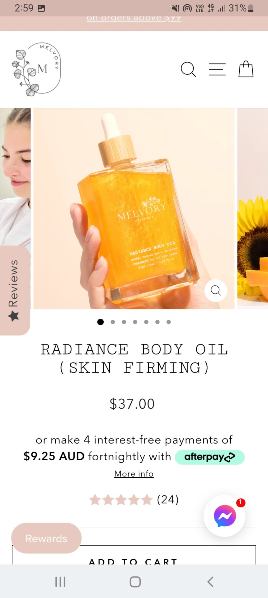 Body oil