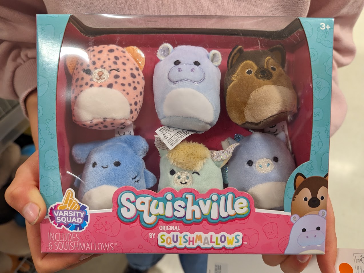 6 Pack Squishville by Original Squishmallows Plush Toy