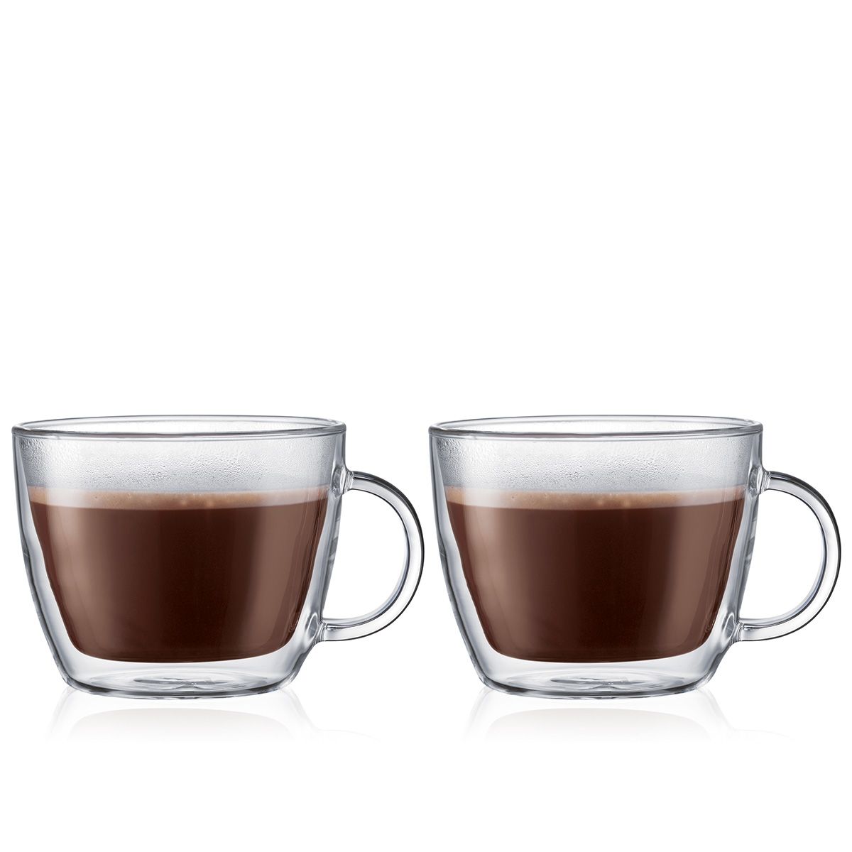 Bodum 2 pcs café latte cup, double wall, 0.45 l