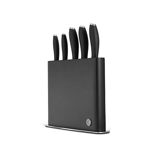 Circulon 6 Piece Black Knife Block Set