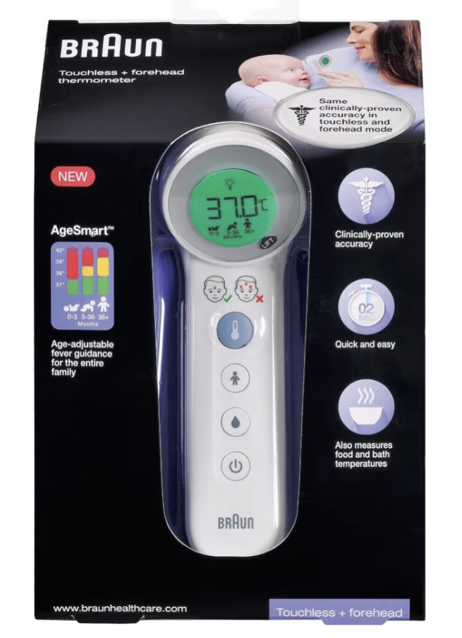 Forehead thermometer