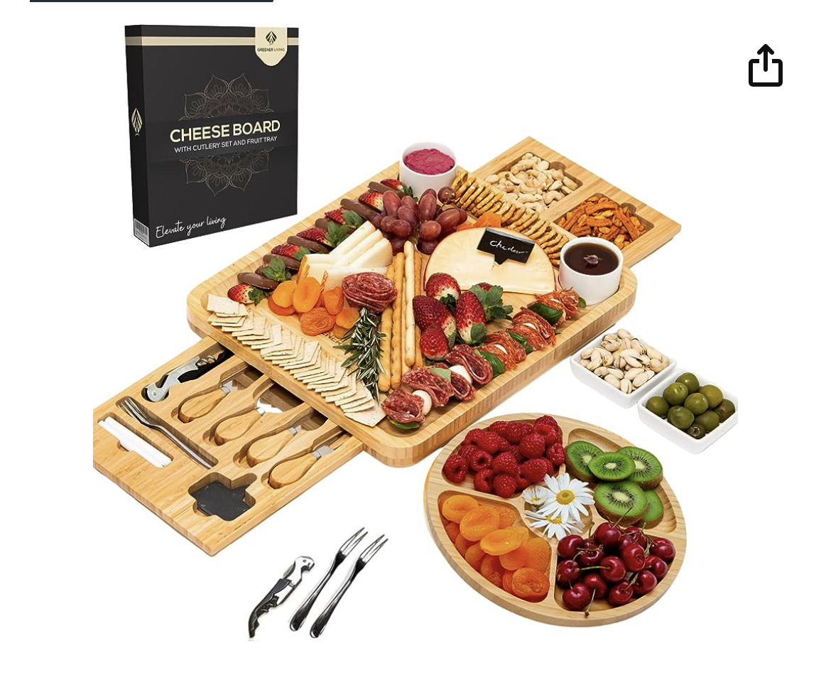 Cheese and charcuterie boards