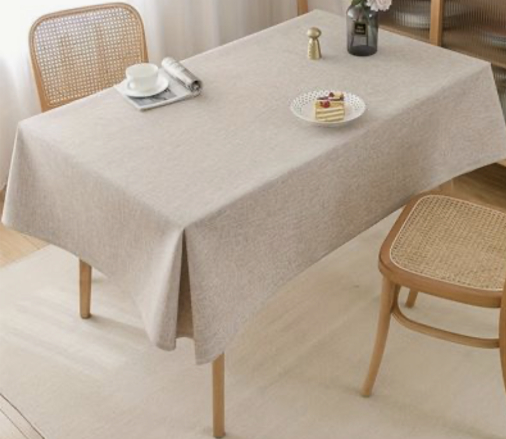 Dining table cloth - large (beige or cream)