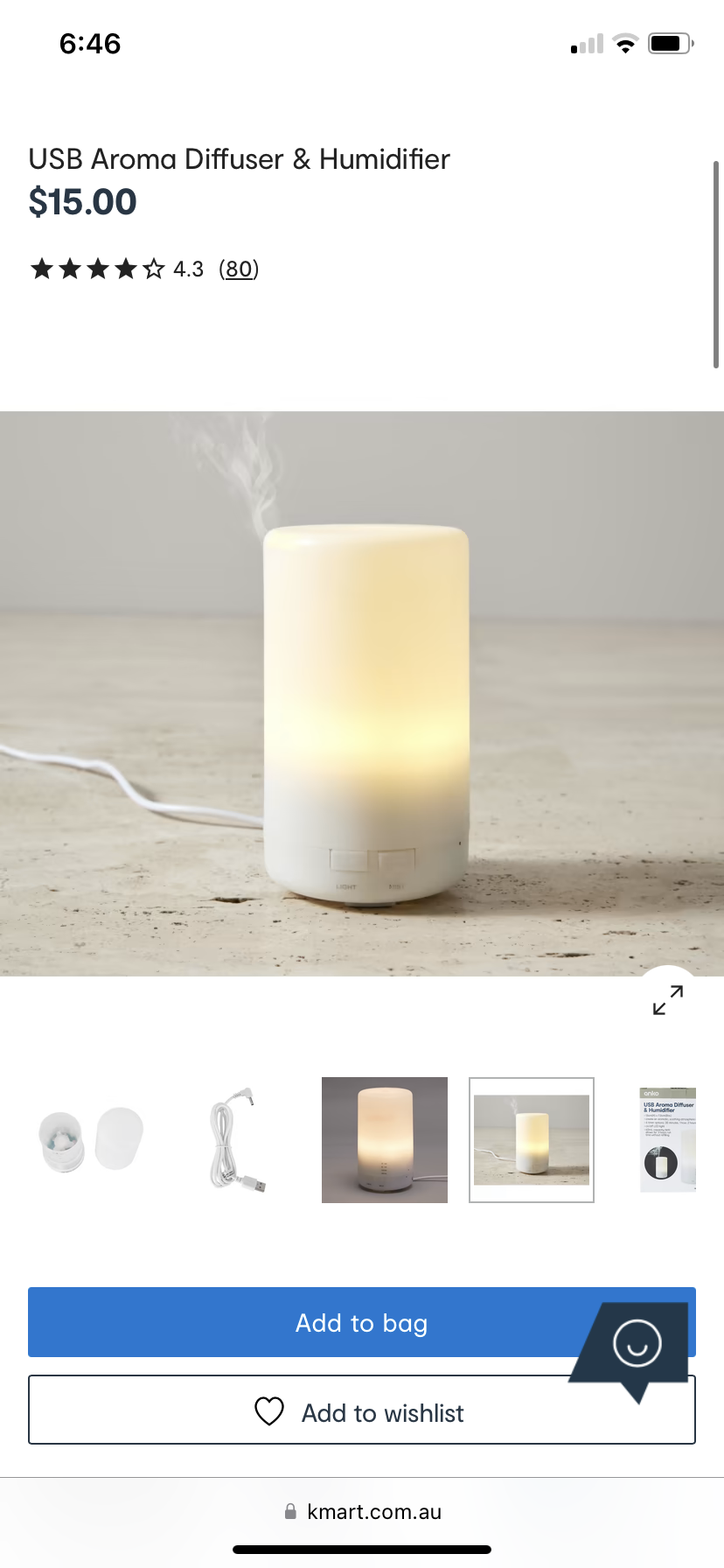 Aroma diffuser and humidifier