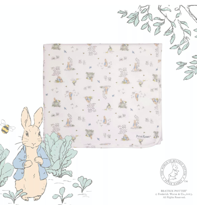 Peter Rabbit Baby Bunny Rug - White