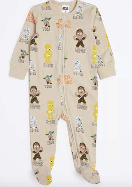 Baby Star Wars Zip Coverall