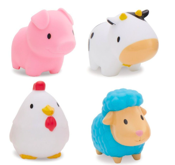 Munchkin Farm Squirters Multi 4 Pack