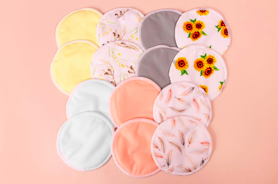 Bubba Bump - 14 pack Organic Bamboo Reusable Breast Pads