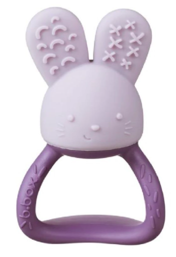 B.Box Baby Chill And Fill Teether Peony