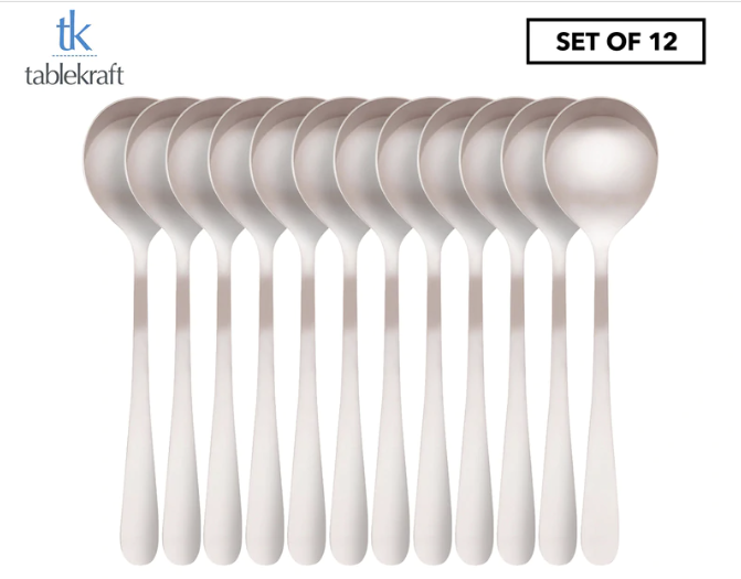 Soup spoons set of 12