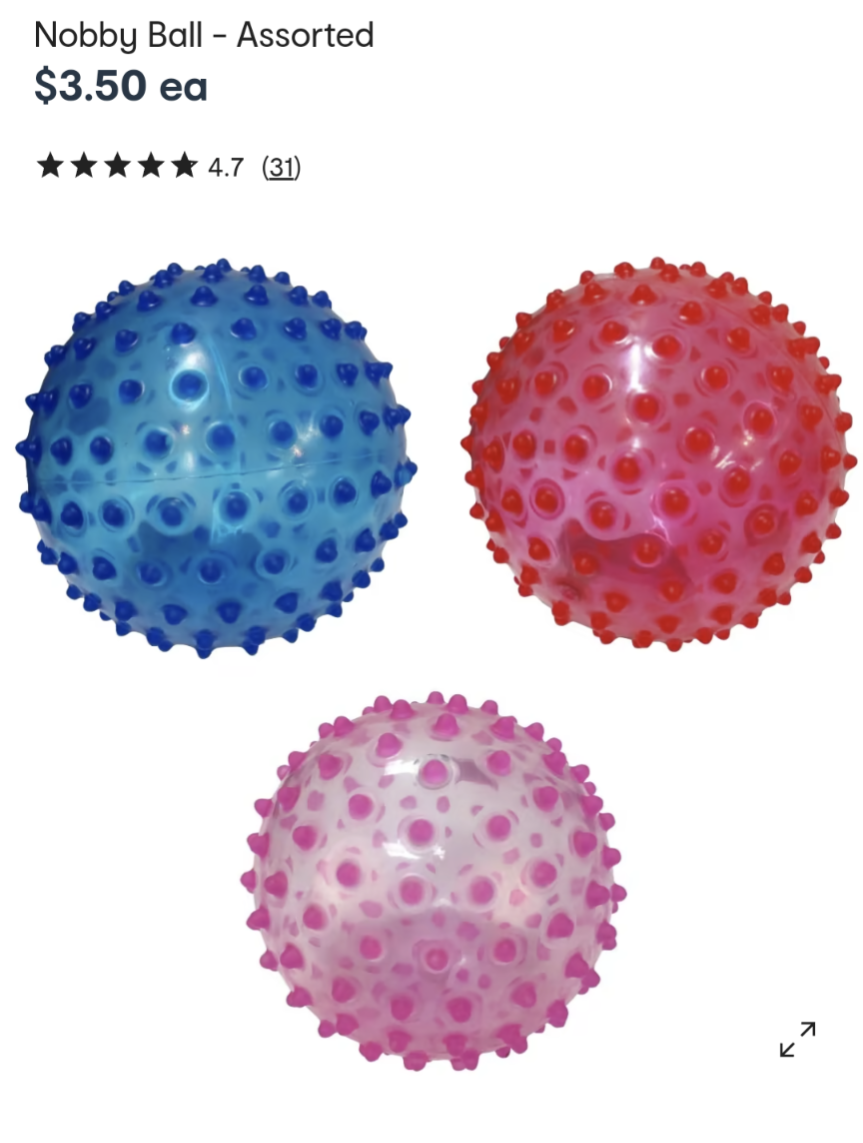 Kmart nobby ball