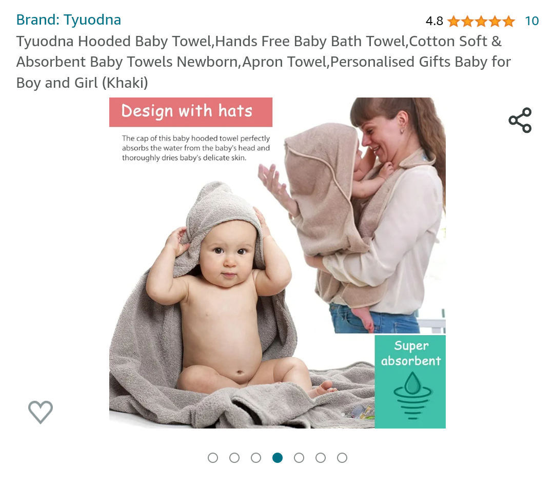 Baby Bath Towel