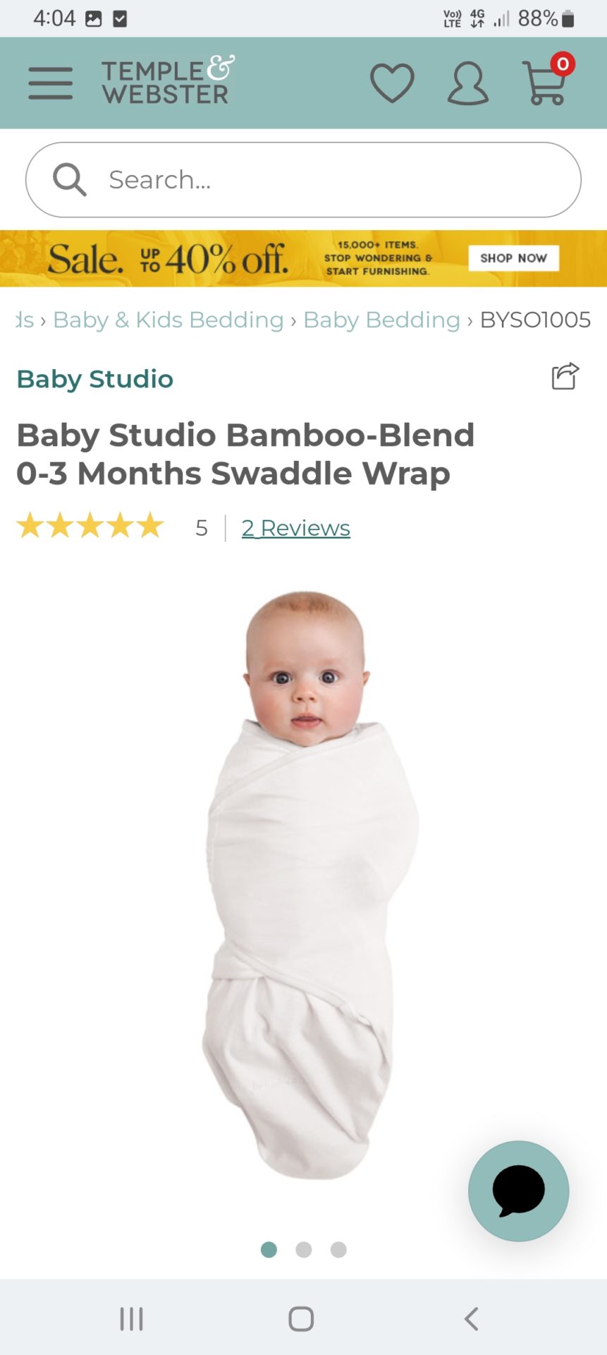 Baby Studio Sleep Swaddle