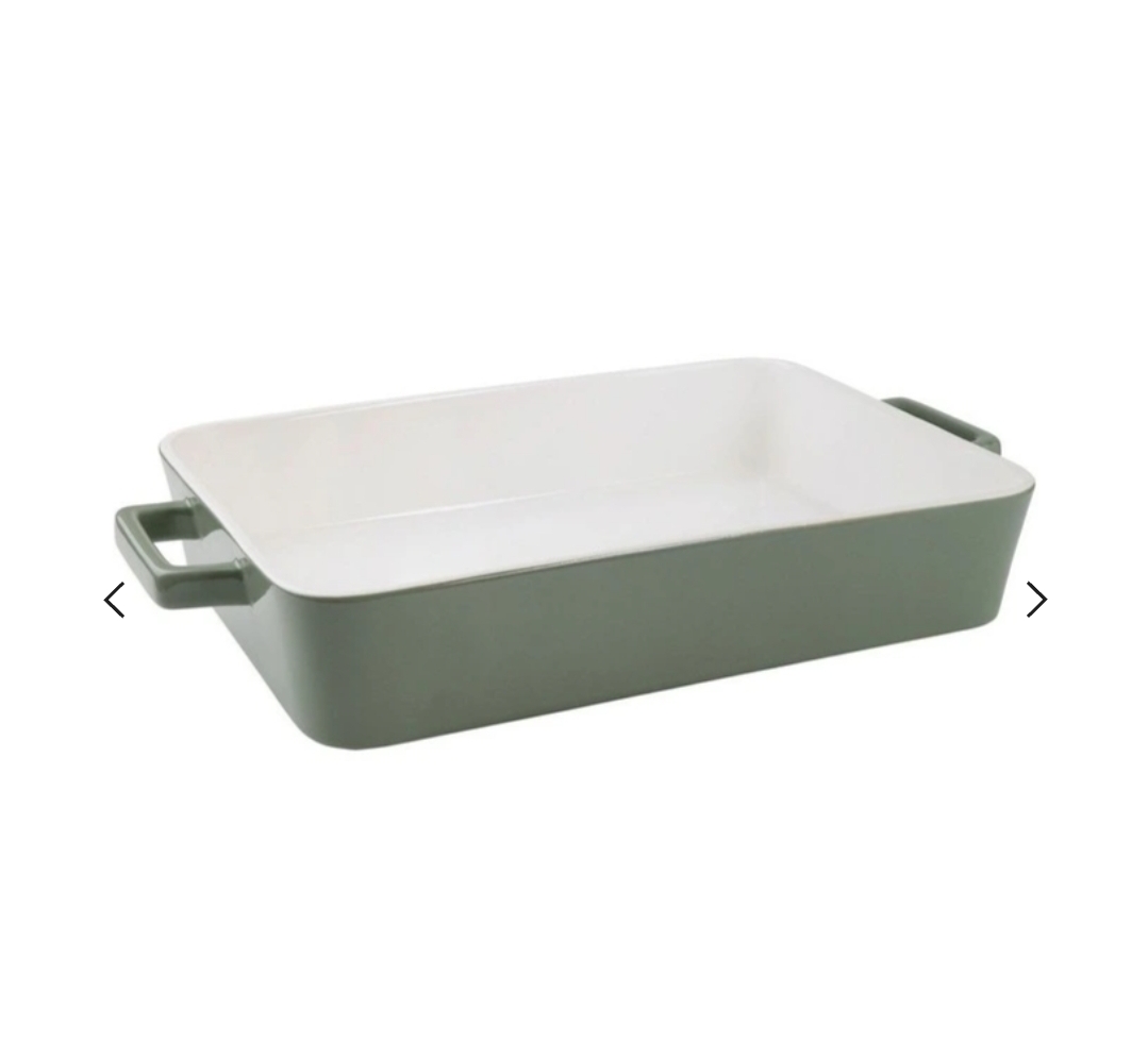 Maxwell & williams Epicurious Lasagne Dish 36x24.5x7.5cm in Sage