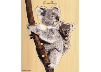 Wooden Koala Puzzle -11 Pieces