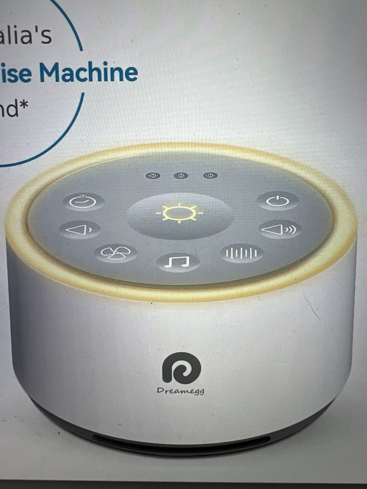 White noise machine