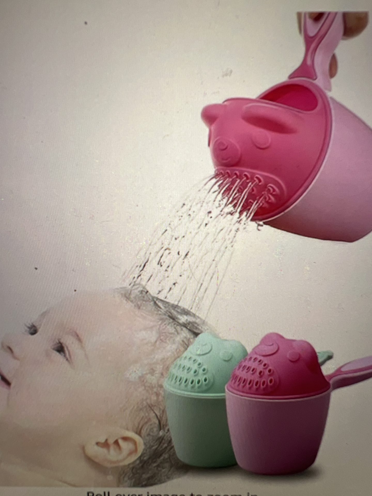 Bathtub rinse cup