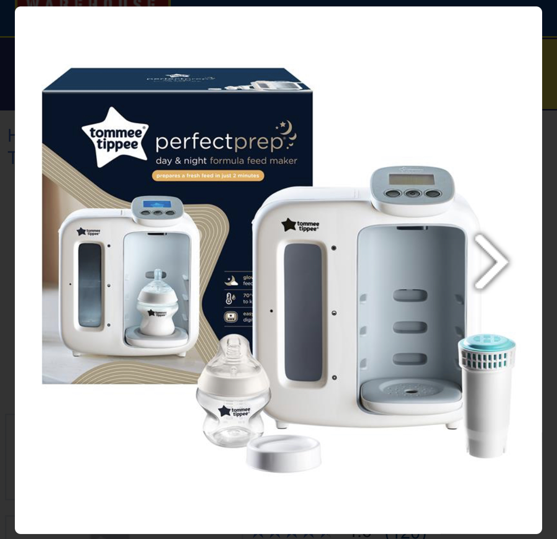 Tommee Tippee Perfect Prep bottle maker