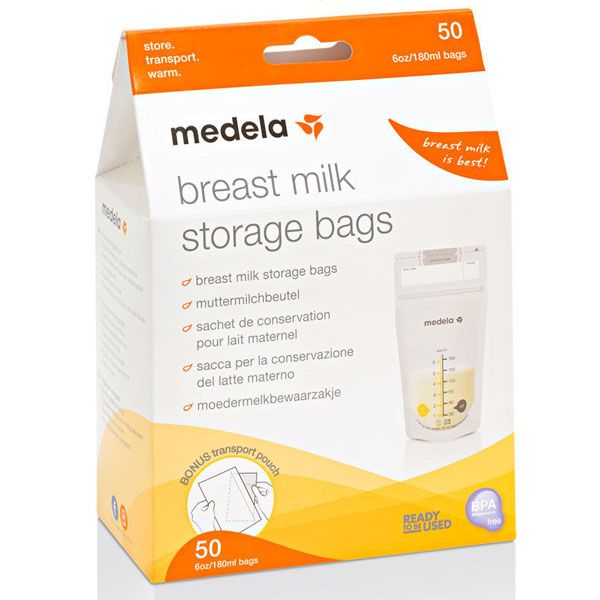 Medela Breast Milk Storage Bags 50 Pack