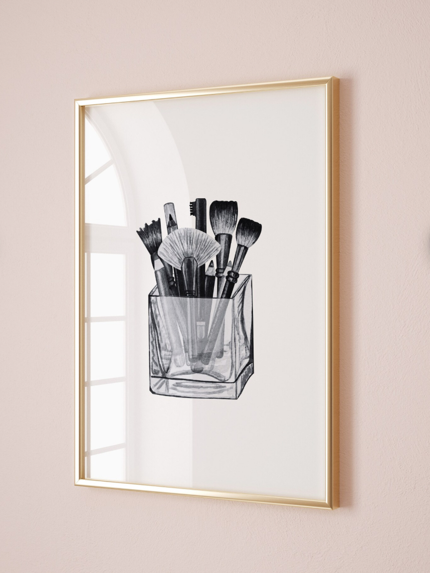 Lipstick Wall Art Trendy Poster