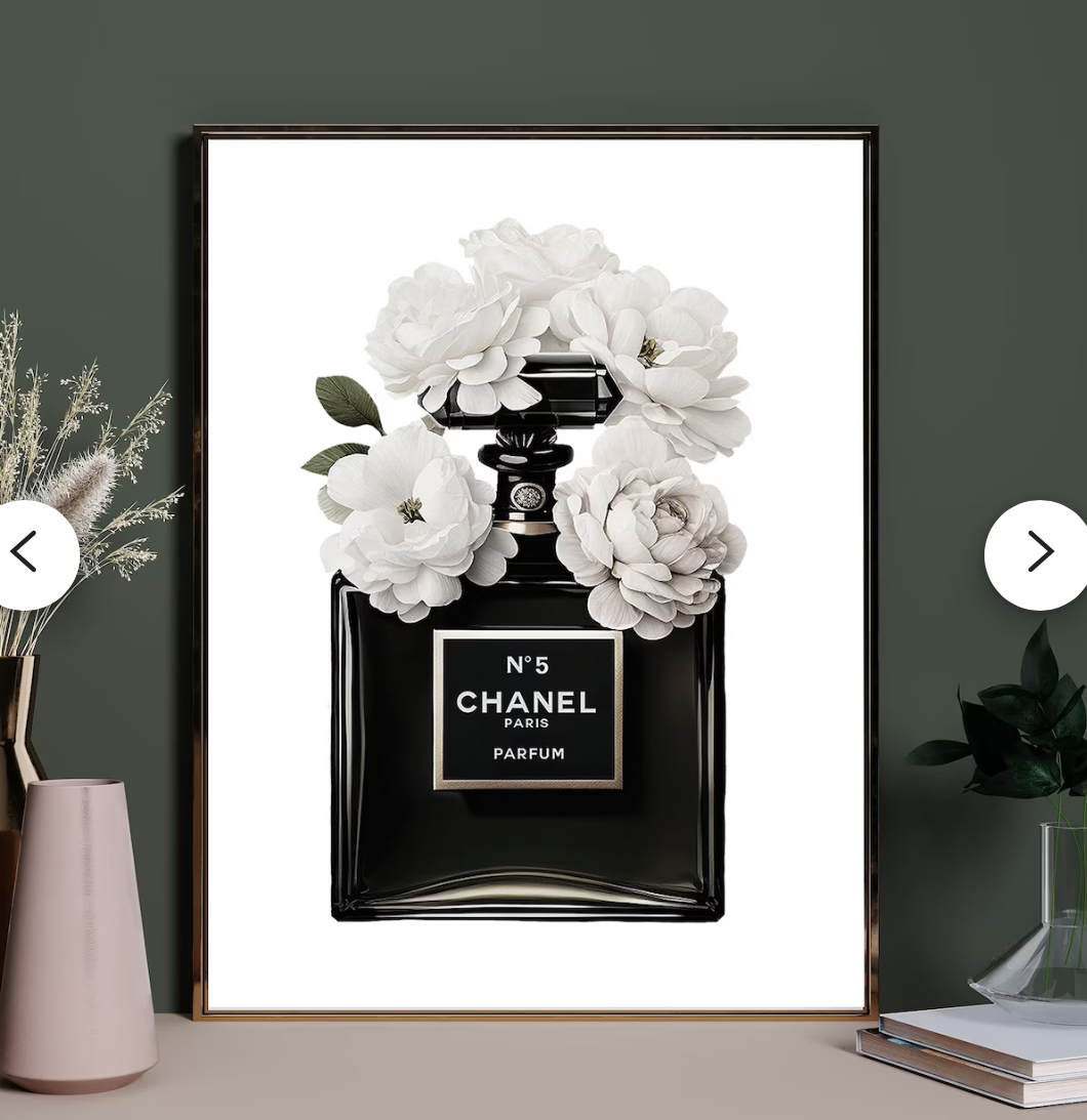 Muted Perfume Poster, Perfume Print