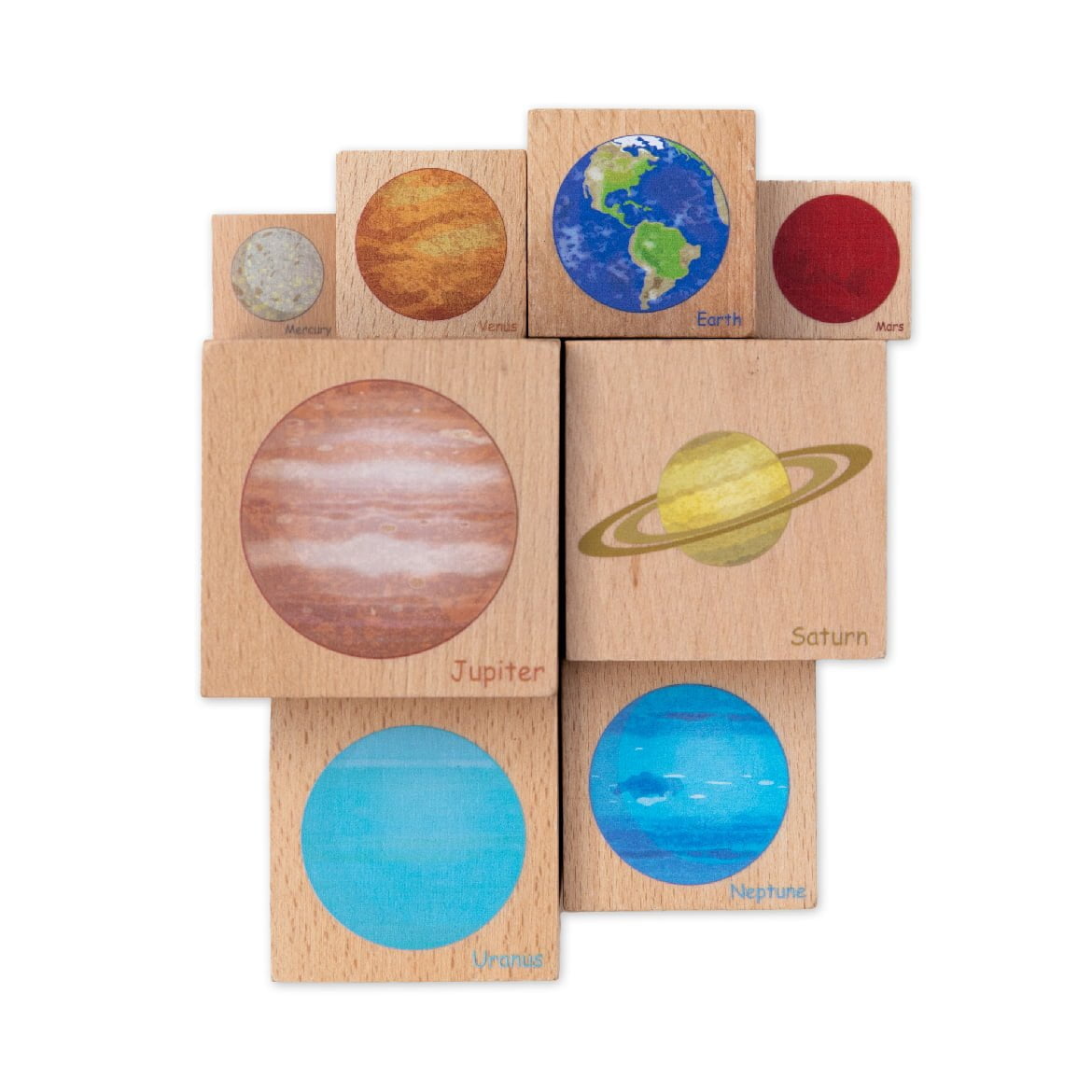 Freckled frog solar system blocks