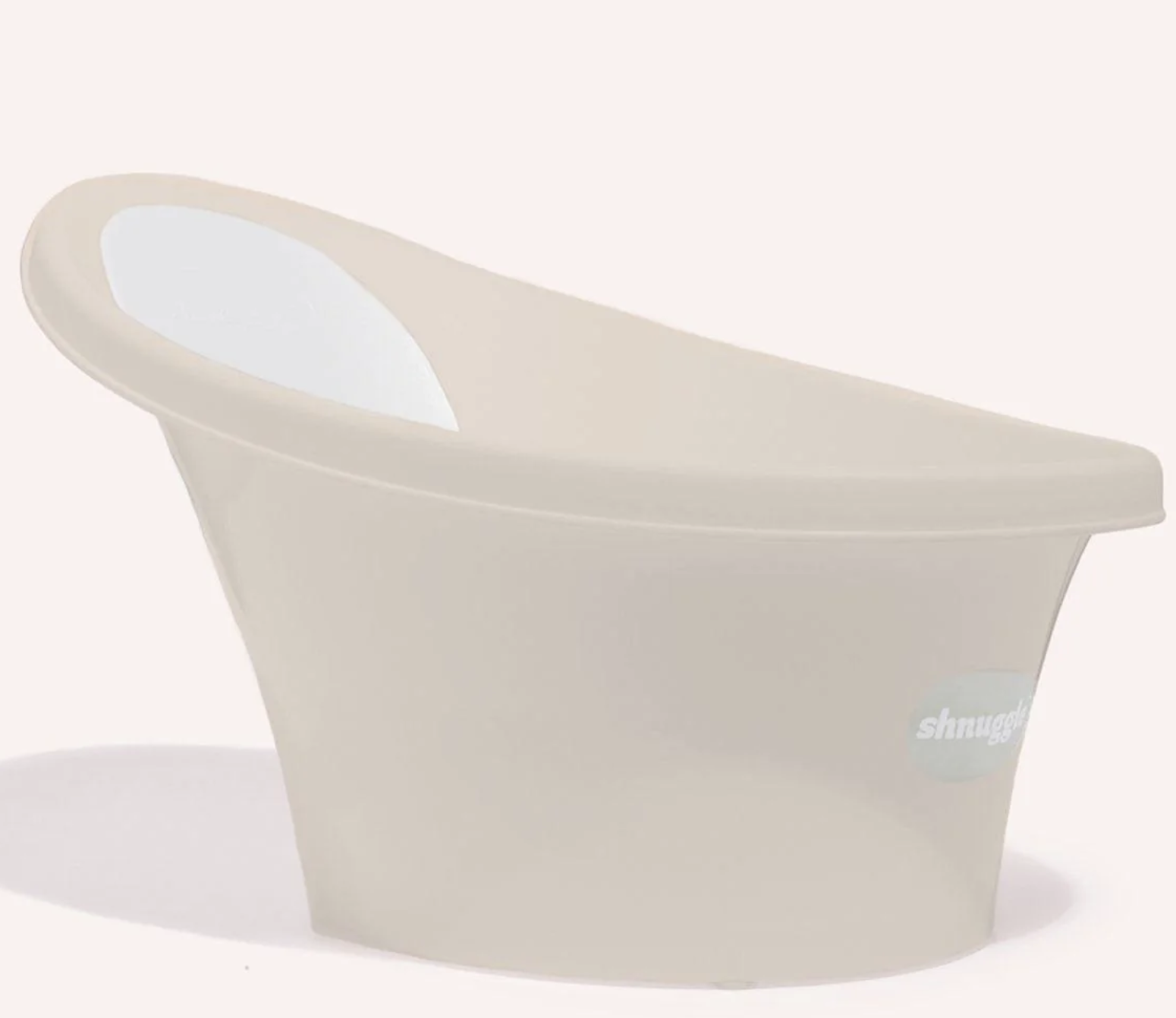 schnuggle bath with plug -taupe