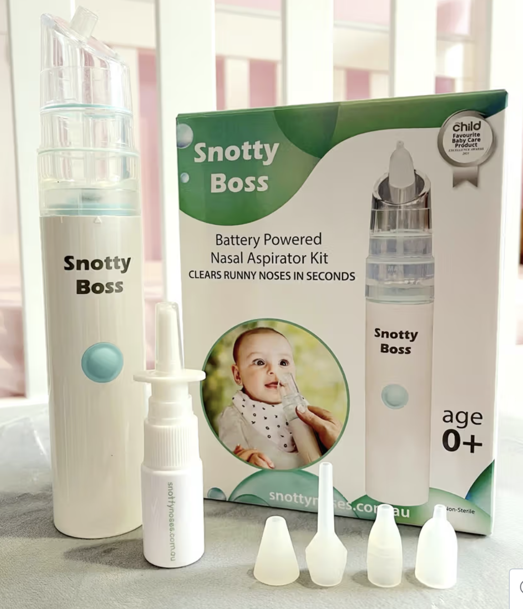 snotty boss -nasal aspirator kit