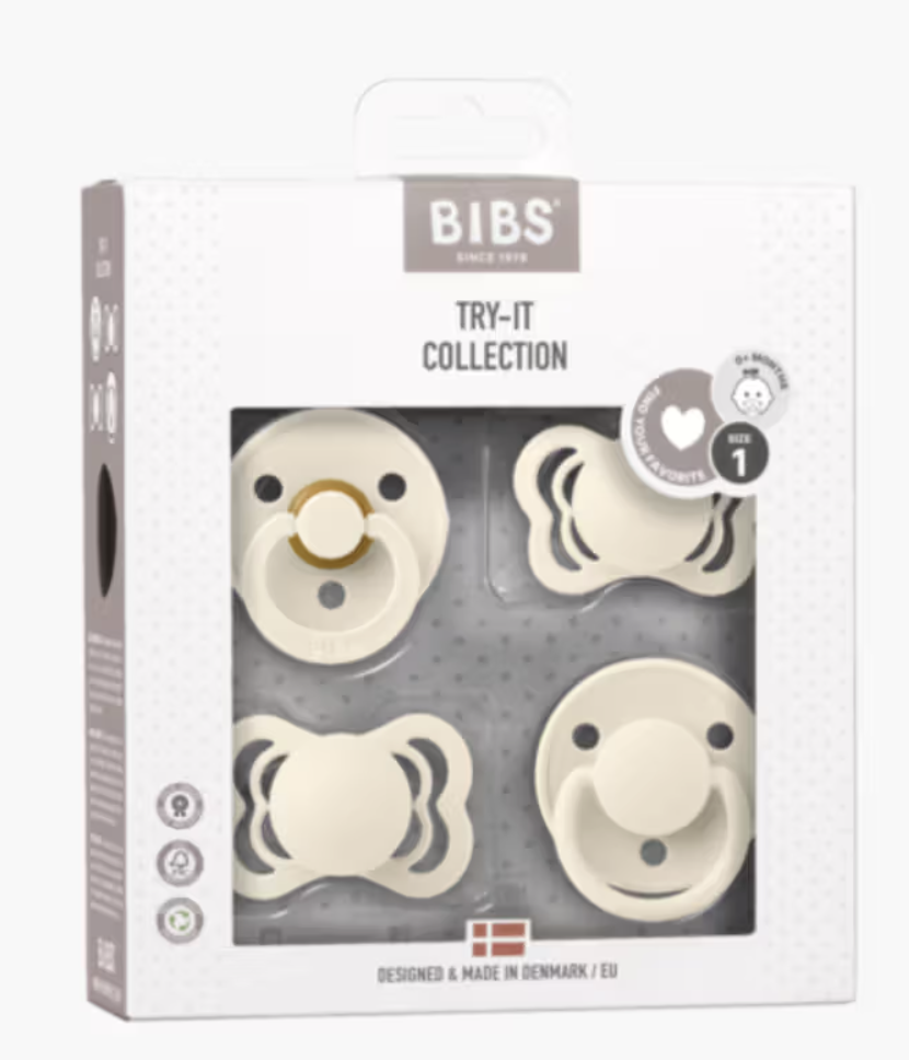 Bibs Try-It Collection Dummy - Ivory