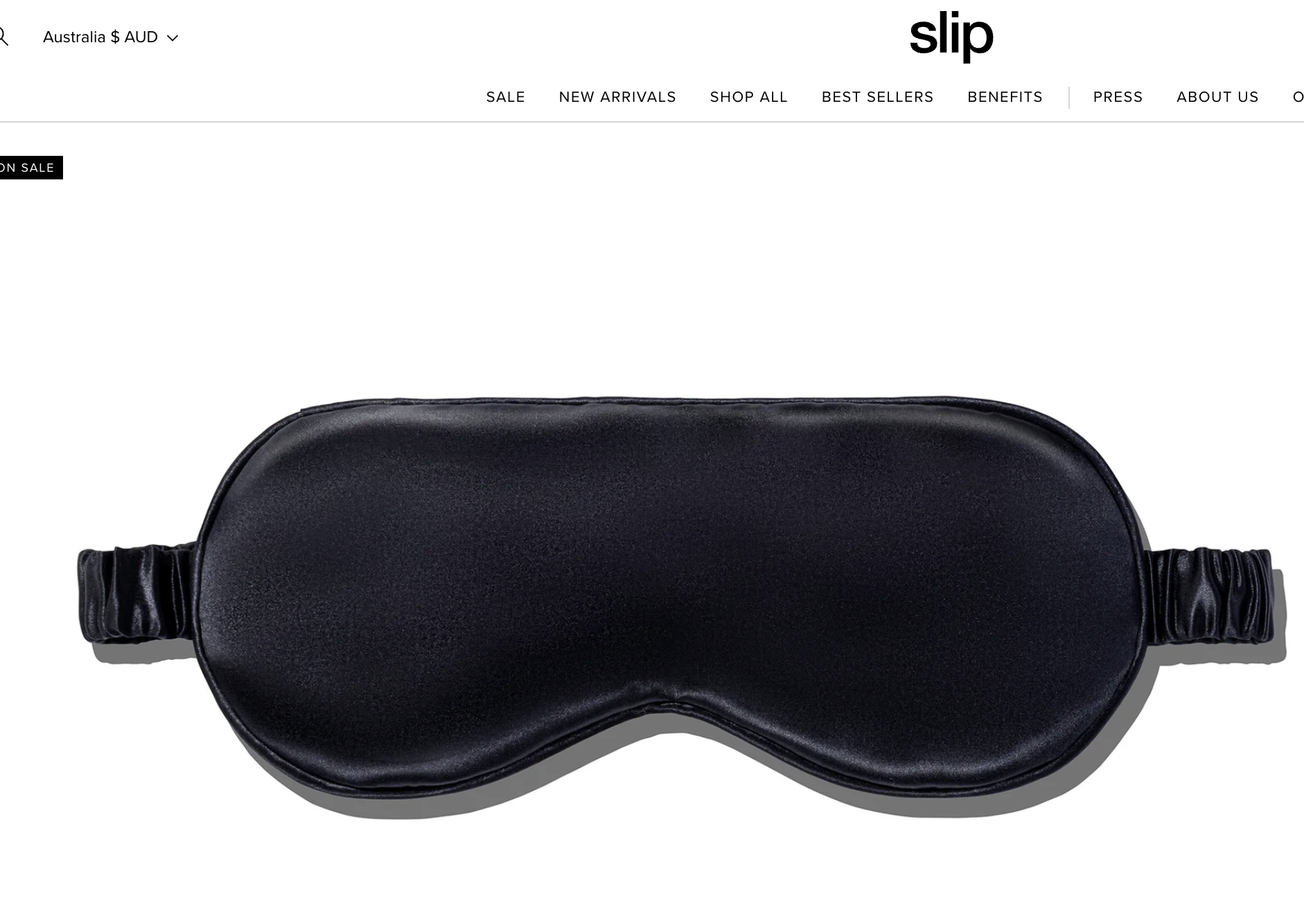 Silk eye mask