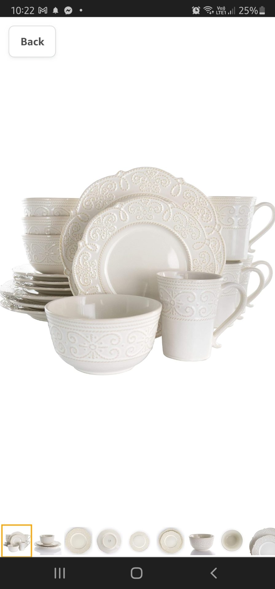 Crockery set