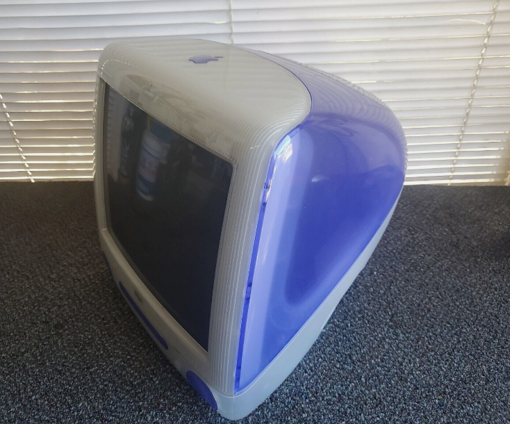 1998 purple vintage iMac