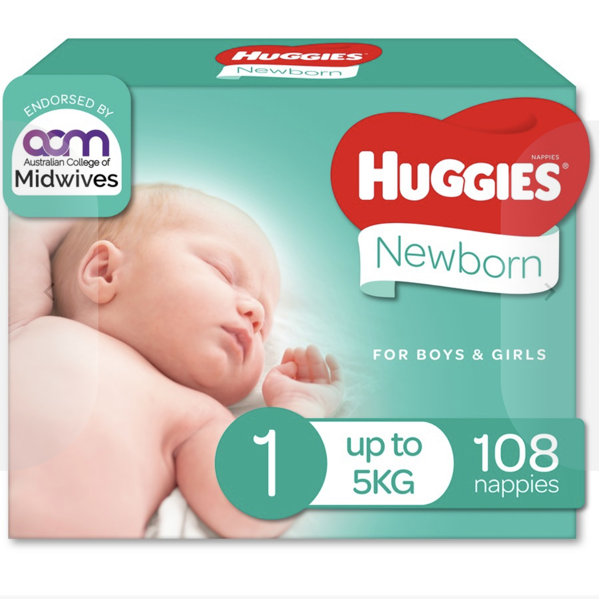 Huggies newborn nappies