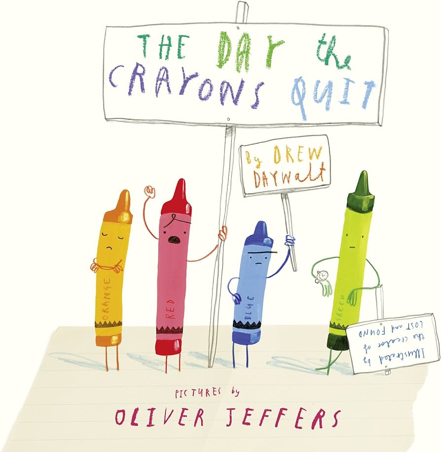 The Day The Crayons Quit Book by Oliver Jeffers