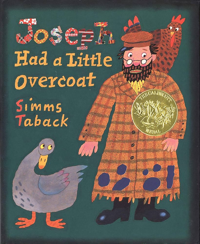 Joseph Had A Little Overcoat Book - By Simms Taback