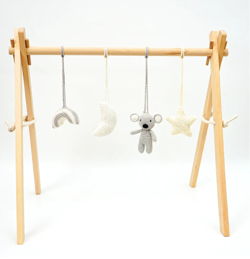 Wooden play gym