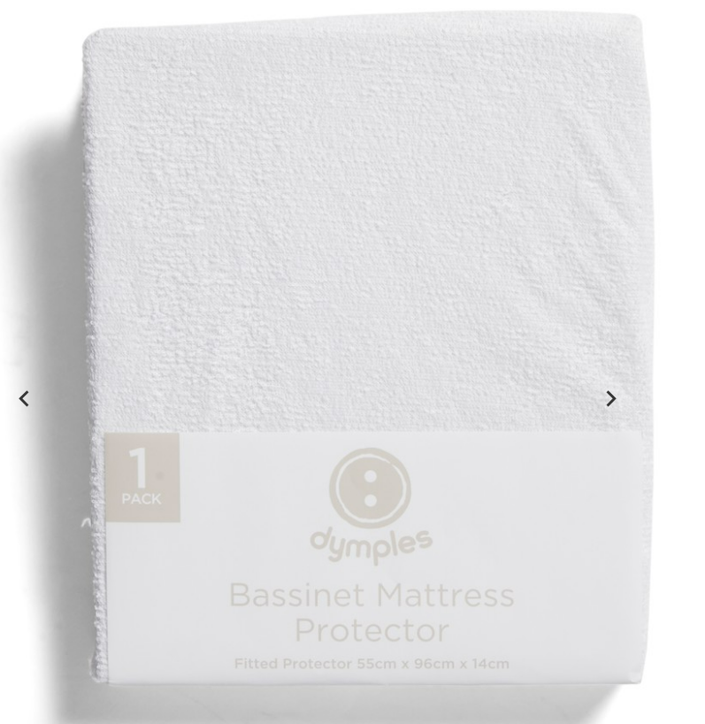 Bassinet mattress protector