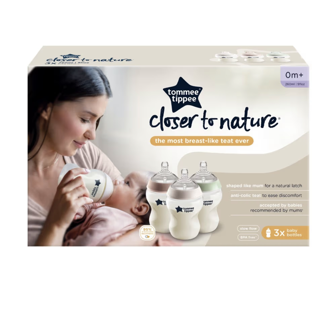 Tommee tippee closer to nature bottles